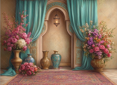 Восточная сказка №1 - фон неопреновый