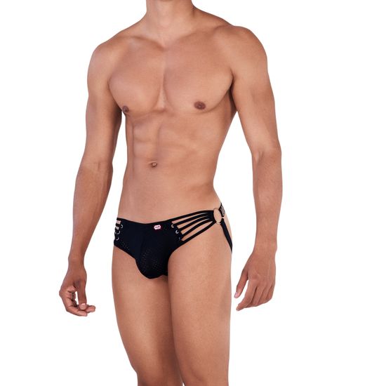 Мужские трусы джоки черные Pikante TZU JOCKSTRAP 033711