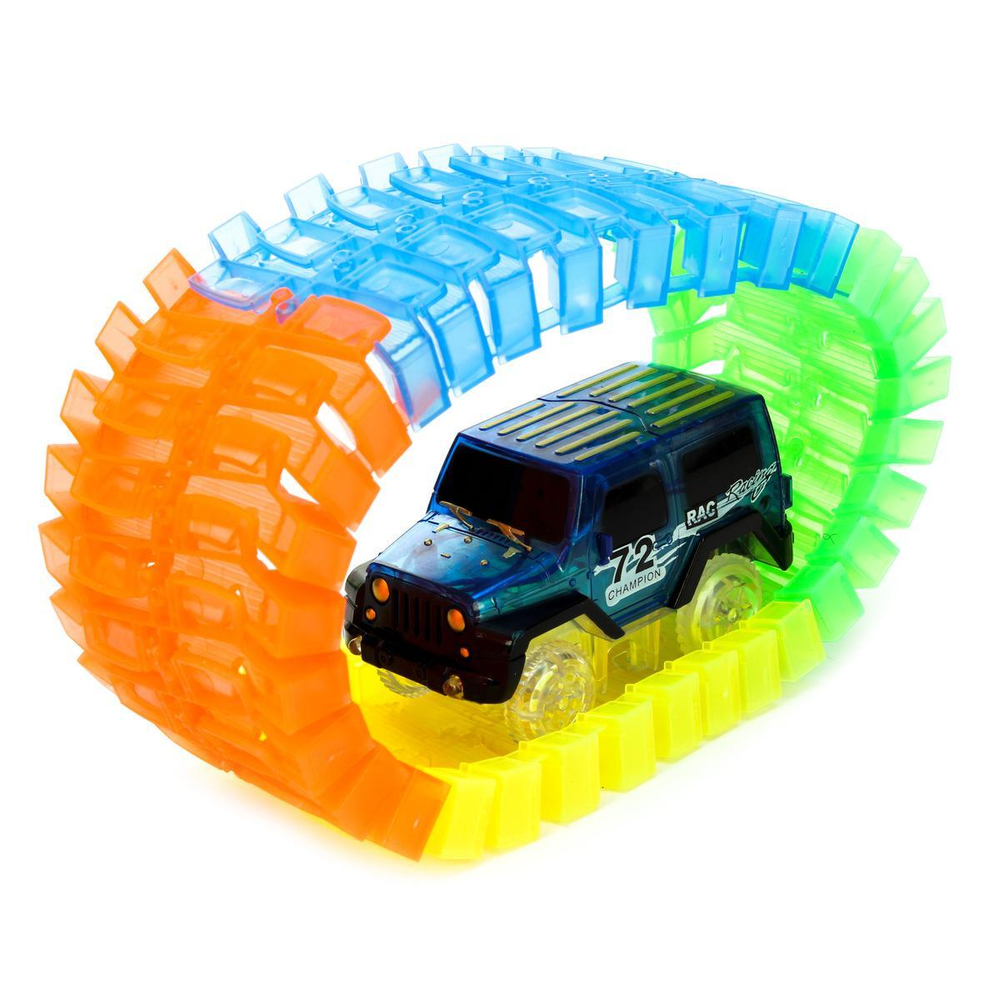 Автотрек на бат., коробка 127