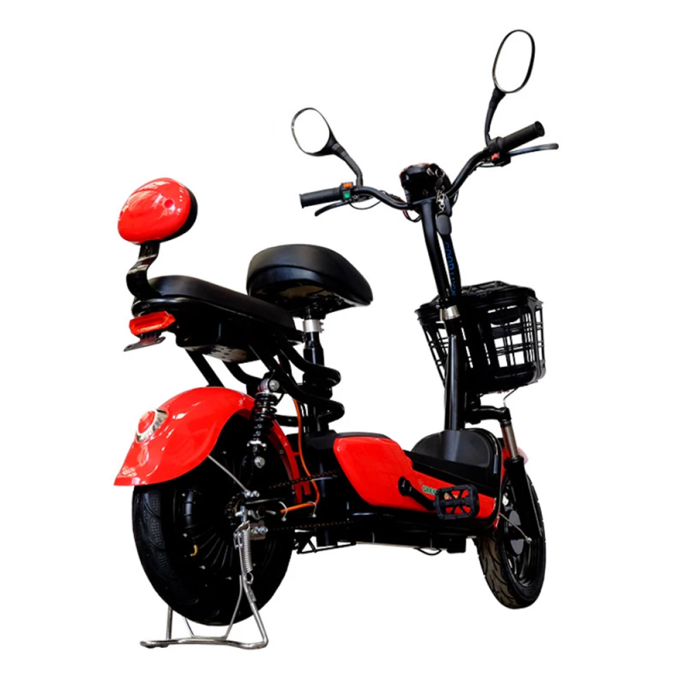 Электроскутер GreenCamel Тайфун 400 (48V 12Ah 400W) Красный