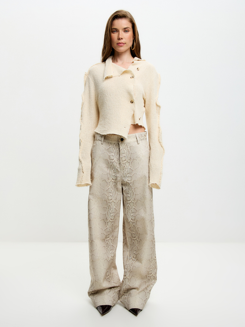 Кардиган FUTMI с хаотичными застежками