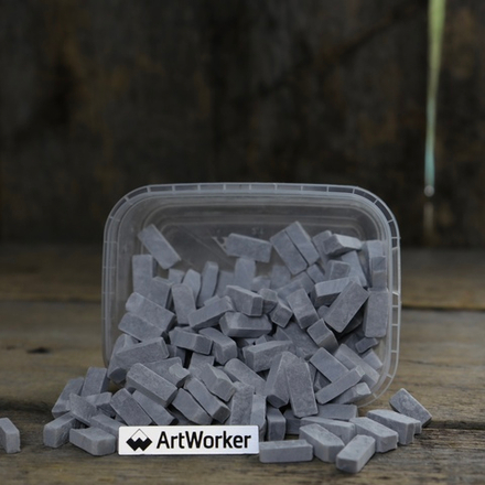 Колотый натуральный камень NS217, 350 гр