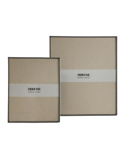 Zara Home Фоторамка из стекла, цвет чёрный, 25 см · 4342/045