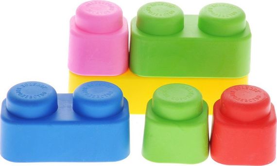 Игра "Мягкие кирпичики 6 деталей"