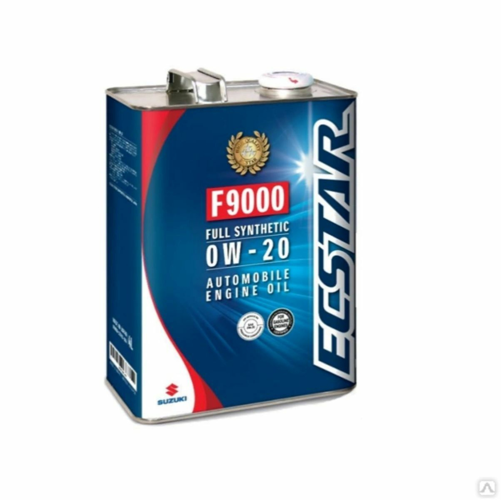Моторное масло SUZUKI Ecstar F9000 0W-20, Синтетическое 4 л