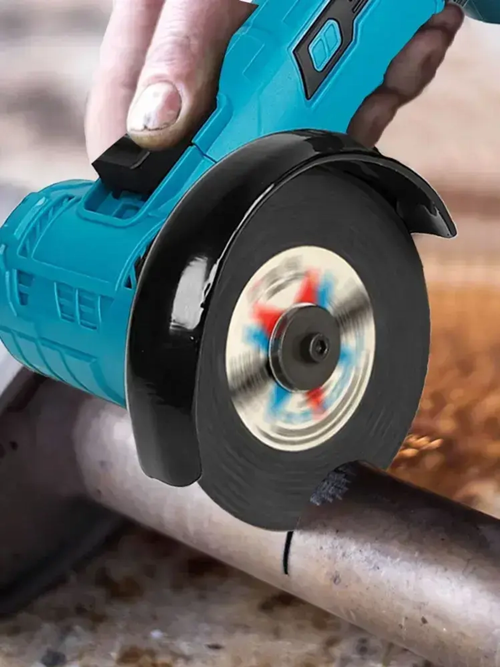 Электрическая шлифовальная машина, бесщеточный миниатюрный угловой станок 3 дюйма , 0 акб