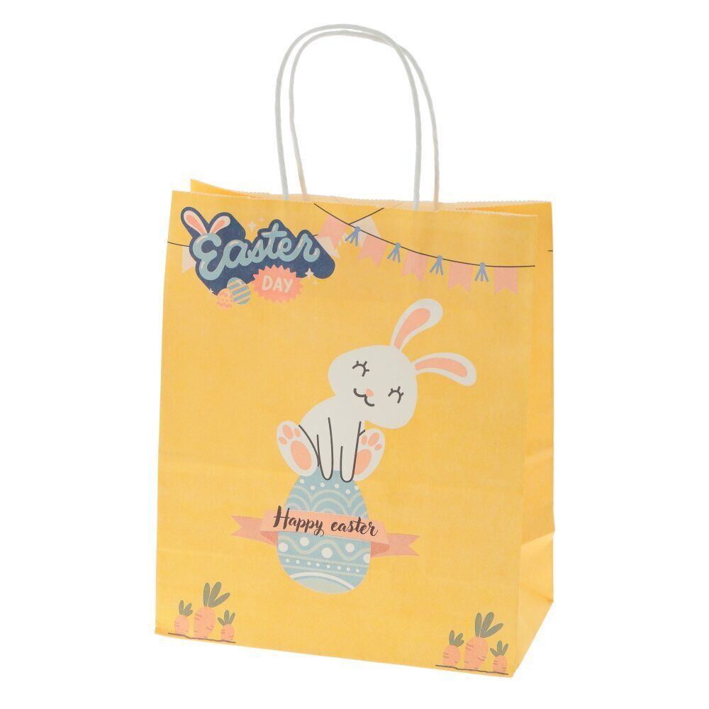 GAEM Пакет подарочный (бумага 210г/м2, блок 12шт), L22 W11 H27 см, 4в.