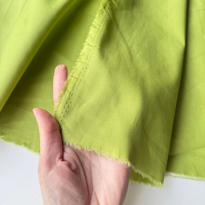 Джинса хлопковая (плотность 195 гр/м2) Лайм