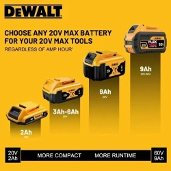 DEWALT DCB612 2024 год FLEXVOLT 20 В/60 В MAX Батарея Литиевая батарея с максимальным временем работы 12,0 Ач