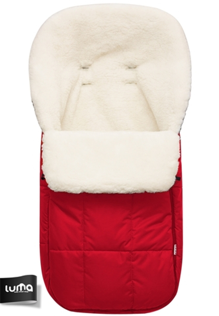 Конверт для коляски меховой Luma Forma Strawberry mousse