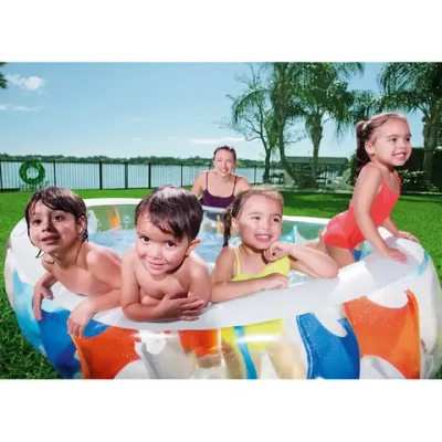 Бассейн надувной овальный 229*152*51 см Elliptic Bestway (54066)