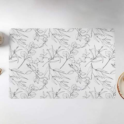 Салфетка сервировочная 90*60см "Бутоны"