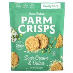 ParmCrisps, запеченные в духовке, сметана и лук, 142 г (5 унций)