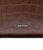 Сумка через плечо CROCO Calvin Klein - коричневый(K60K612452)