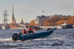 Алюминиевый катер BERKUT Active DC