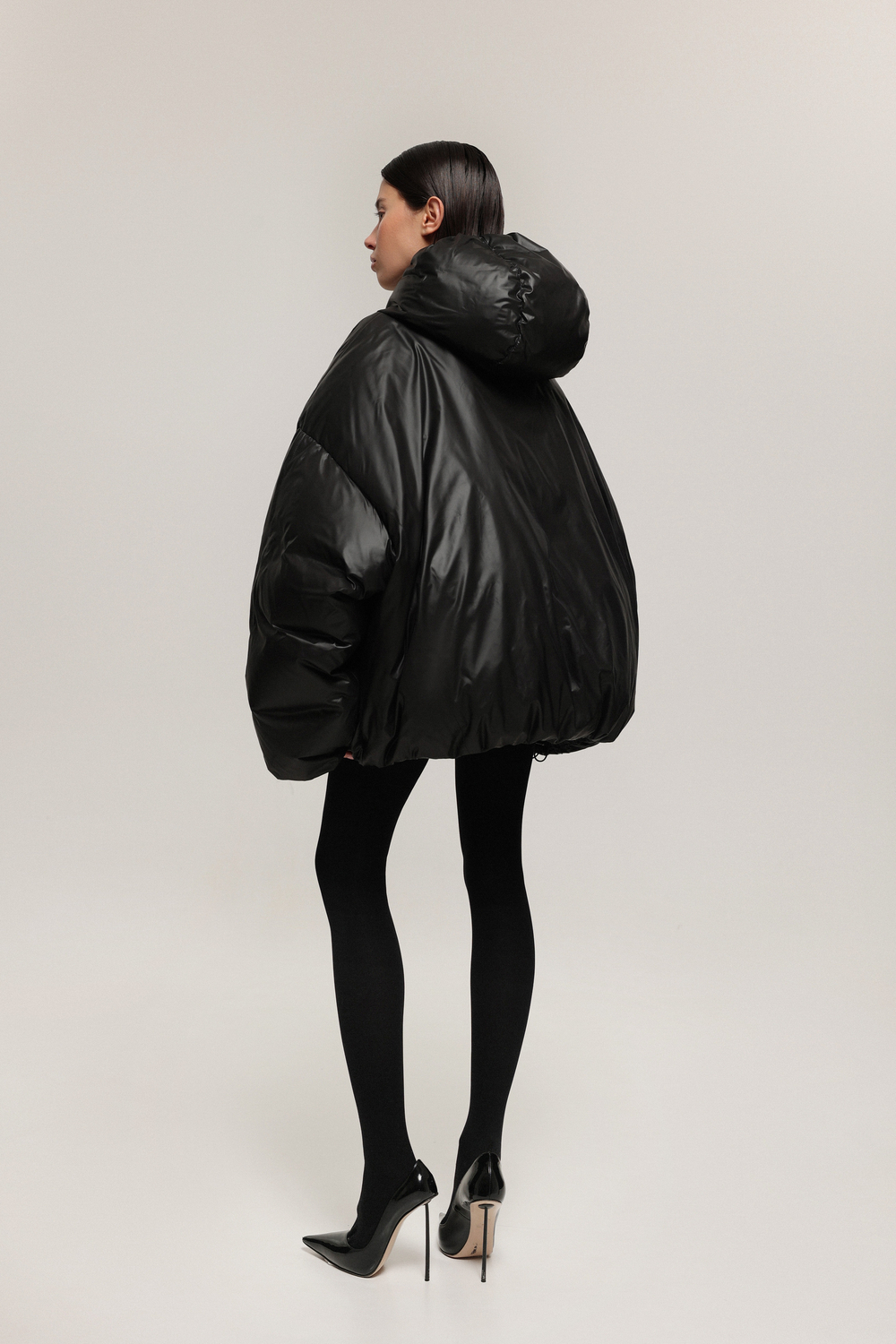 Пуховик укороченный