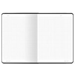 Блокнот с резинкой в клетку 96 л., А5 (145х203 мм), твердая обложка, BRAUBERG, "Aliens", 113722