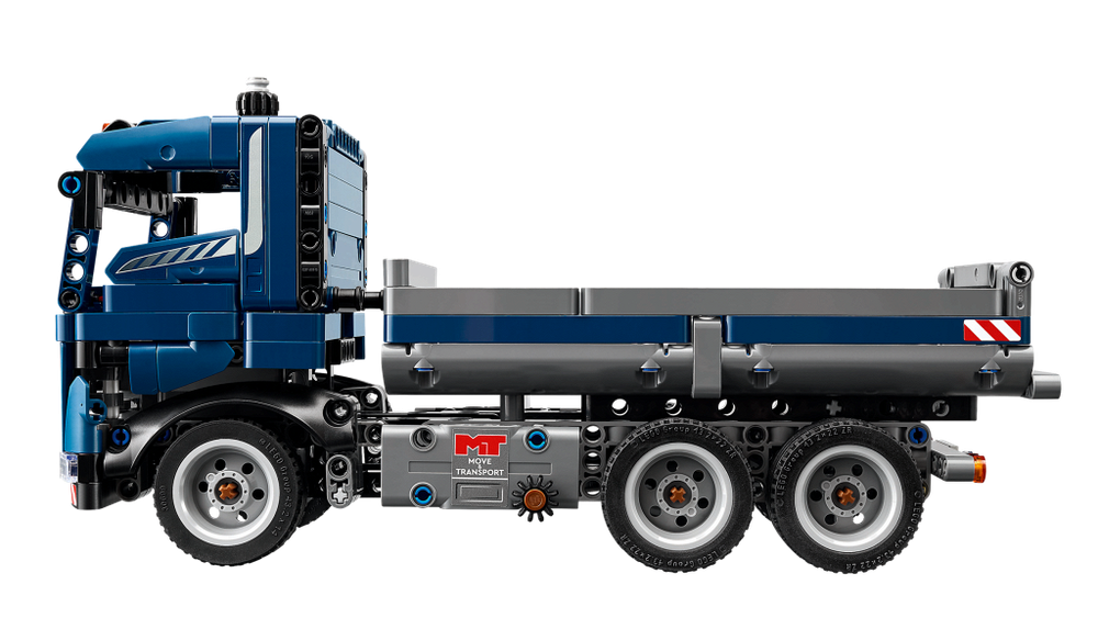 LEGO Technic 42203 Карьерный самосвал — мощный строительный транспорт