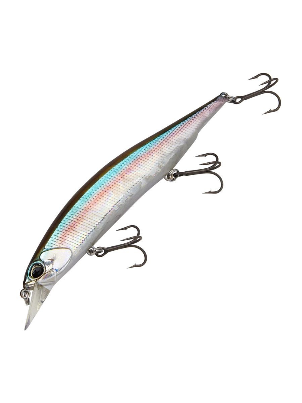 Воблер DUO Realis Jerkbait 120F, GEA3006 Ghost Minnow, 120 мм, 17,1 г, плавающий, минноу