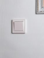 BRITE Выключатель 1-клавишный 10А в сборе ВСР10-1-0-БрЖ жемчуг IEK