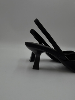 Туфли женские текстиль арт. 86-8 цвет "чёрный"