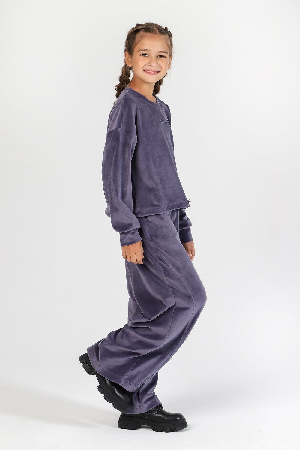 Костюм для девочки Вита-2 Виотекс СЕРЫЙ