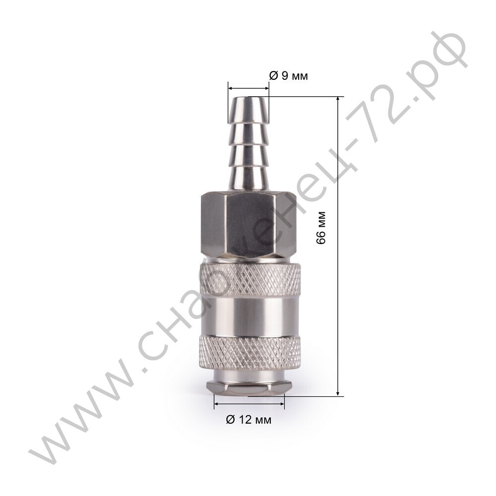 Соединитель Rapid F мама - елочка 9 мм FoxWeld