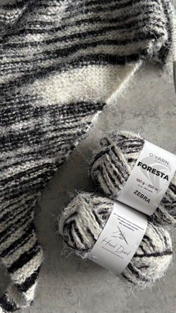 O’YARN FORESTA тигры, зебры, леопарды, 500г