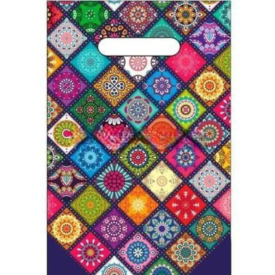 Пакет с прорубной ручкой ПВД 20х30 (30 мкм) "Аэлита" (100/2000 шт.) Интерпак