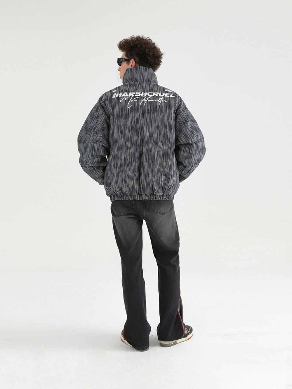 Пуховик HARSHandCRUEL "Milky Way" Puffer Jacket