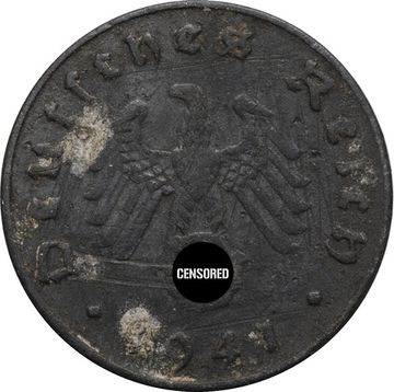 10 рейхспфеннигов 1941 Германия (Третий рейх) "J"