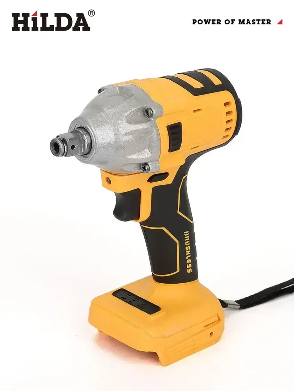 Гайковерт электрический /Винтоверт аккумуляторный ударный бесщеточный ,( Без батареи)