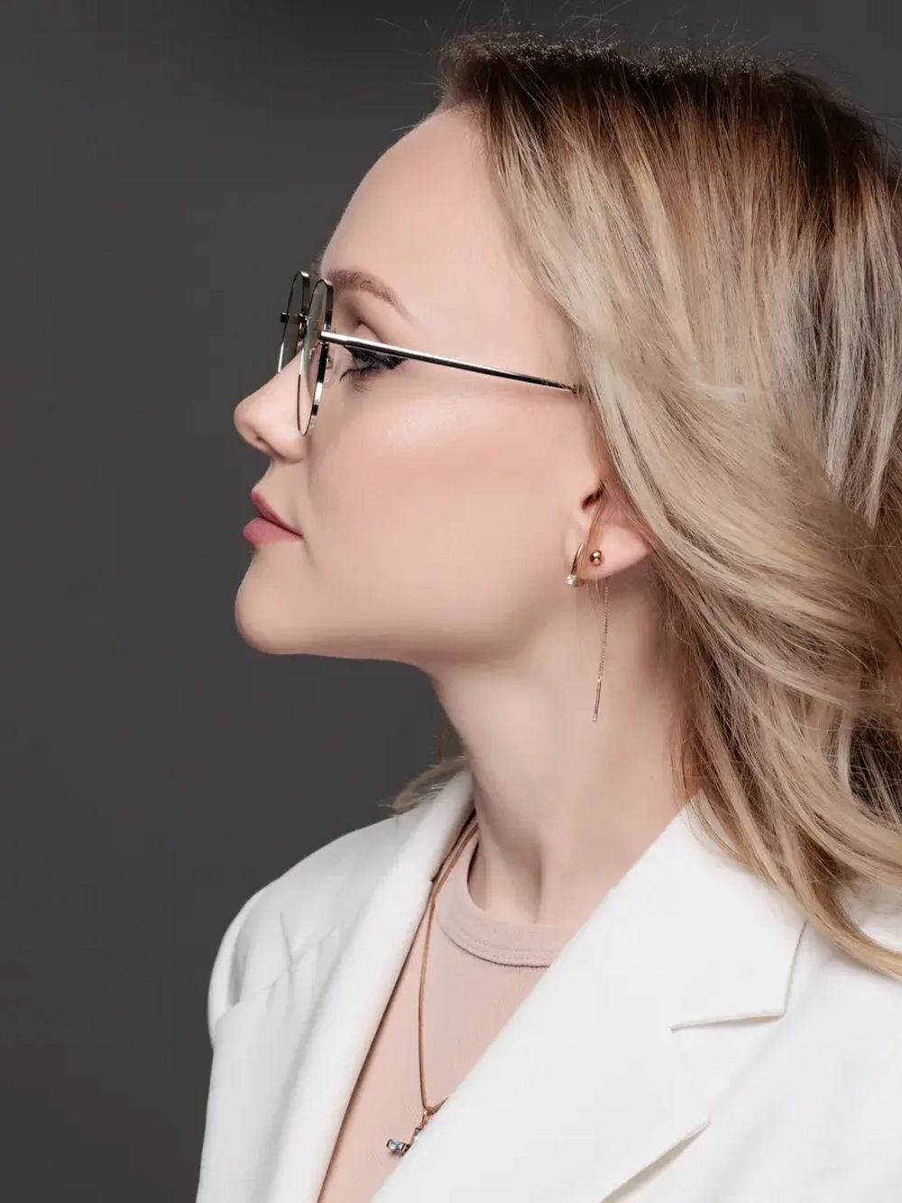 Очки для компьютера имиджевые защитные прозрачные нулевки