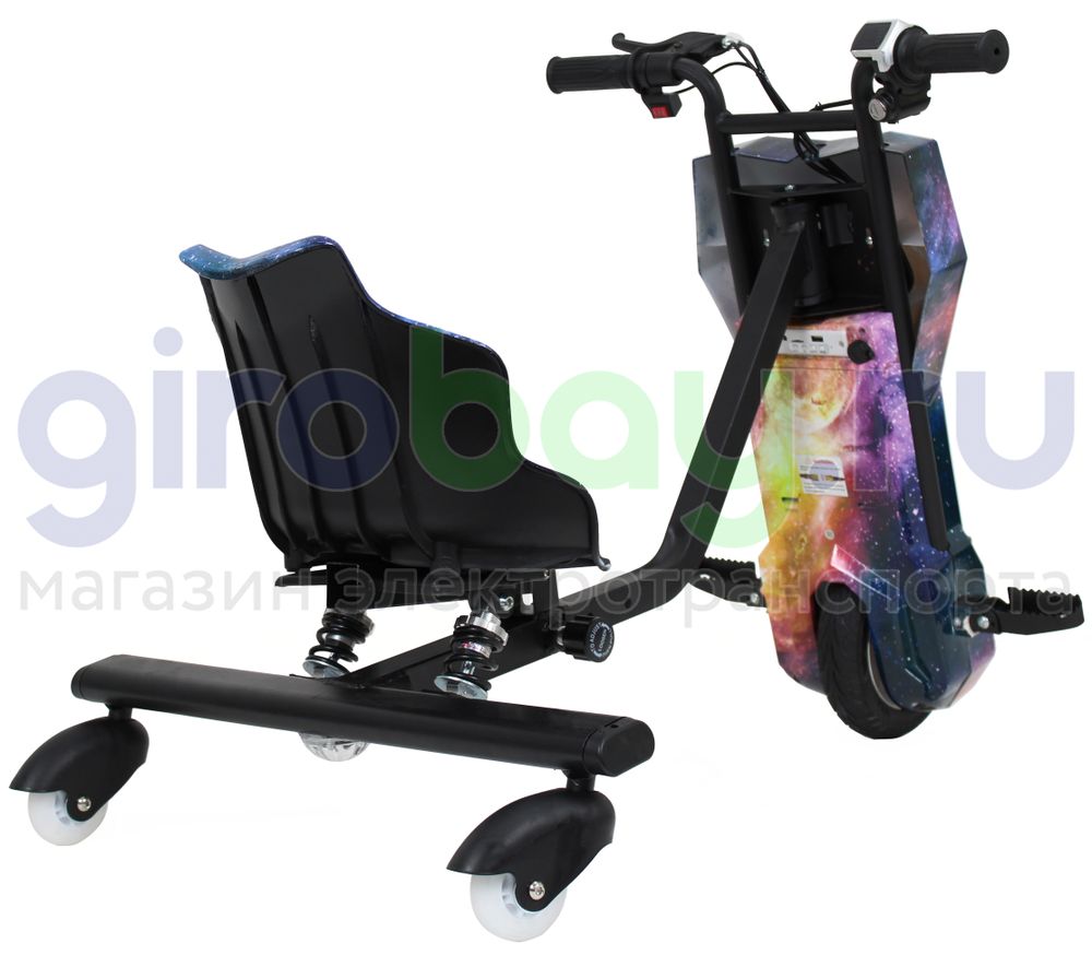 Электро Дрифт-карт IKINGI Drift Cart P2 250W (36V/4.4Ah) - Синий Космос фото №5
