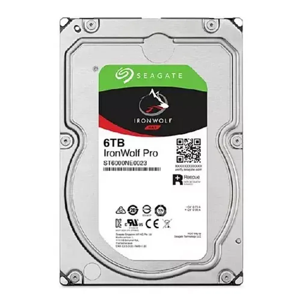 SEAGATE HDD Ironwolf pro NAS (3.5&#39;&#39;/6TB/SATA/rmp 7200)