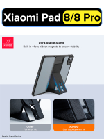 Чехол для Xiaomi Pad 8/8 Pro с подставкой противоударный XUNDD