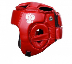 Шлем для единоборств Clinch Helmet Kick красный C142