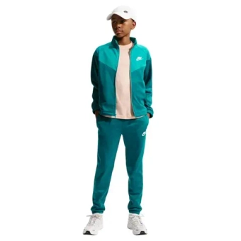 Boys' Спортивный костюм Nike Kids Dri-Fit Poly Knit Full Zip - bright spruce/energy/white