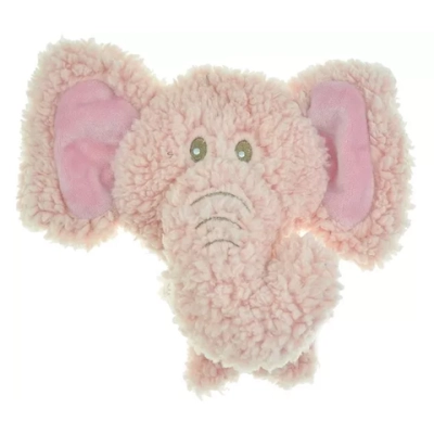 Игрушка для собак, AROMADOG BIG HEAD, Слон 12 см розовый