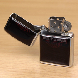Зажигалка Harley Davidson ( лого на чёрном )