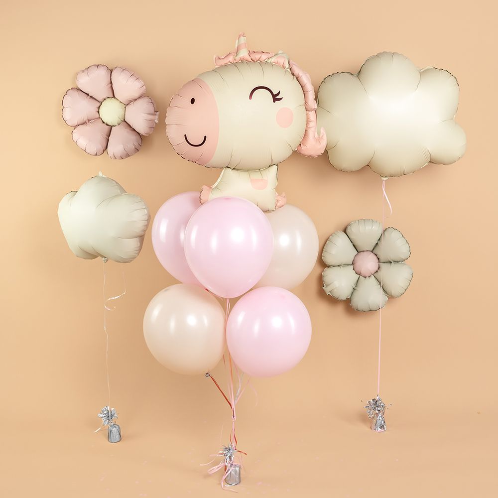 Шар (27''/69 см) Фигура, Облако, Сатин, 1 шт. в уп.