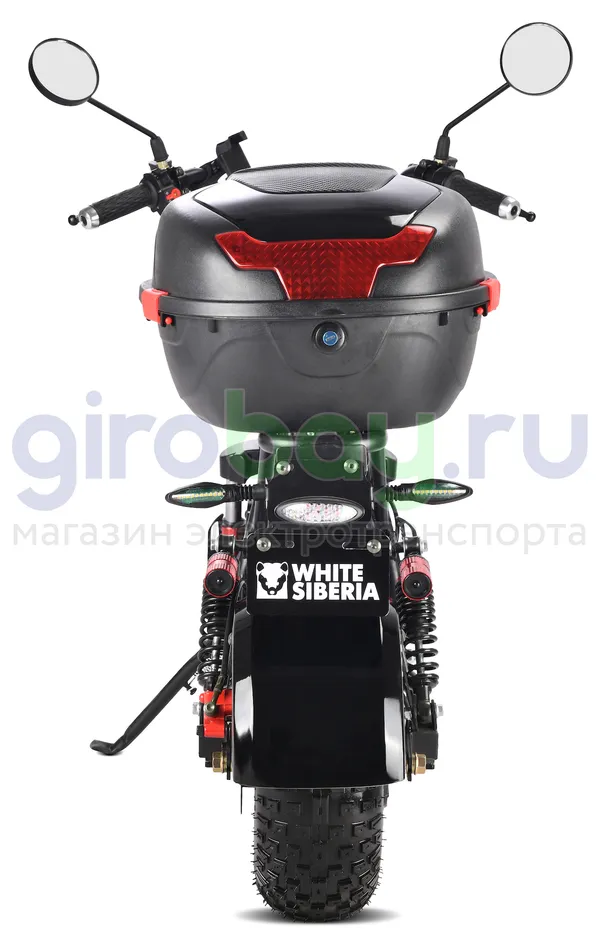 Электроскутер WHITE SIBERIA MINI R 1200w 2.0 - Черный фото 3 фото №5
