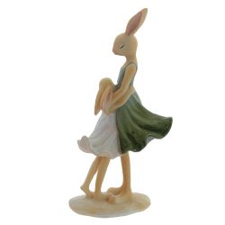 GAEM Фигурка декоративная "Зайцы", L7 W4 H15 см