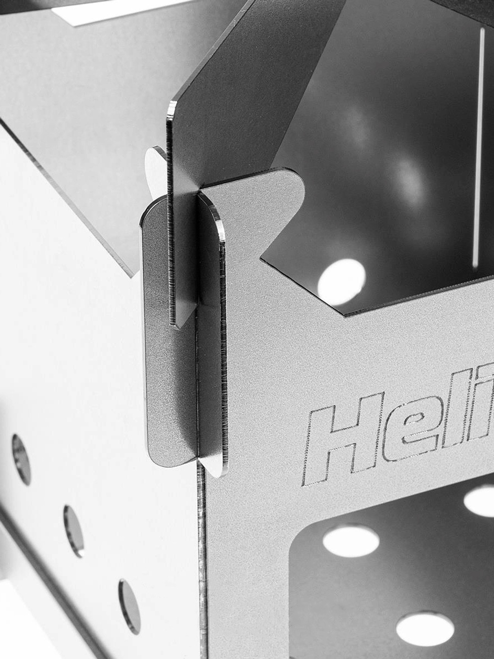 Печь-щепочница складная Helios ПМ-03, 112х112х170мм, сталь 1мм (T-HS-PM-03)