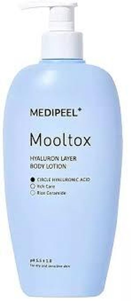 Лосьон для тела увлажняющий MEDI-PEEL Hyaluronic Acid Layer Mooltox Body Lotion 400 мл