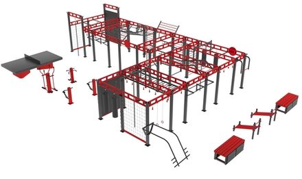 Умная спортивная площадка 025