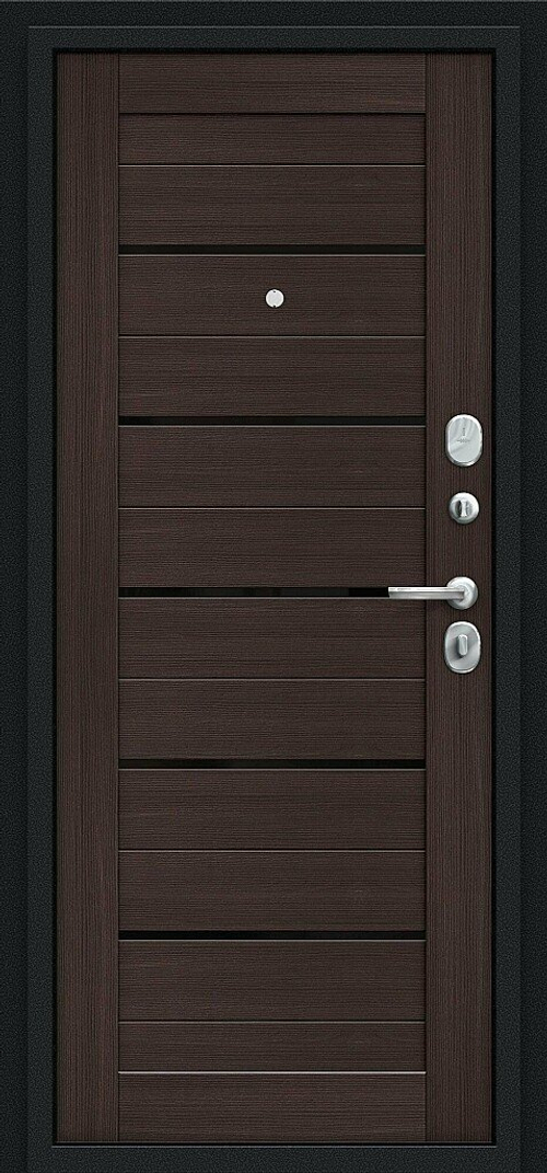 Техно Kale Букле черное/Wenge Veralinga 205*86 правое