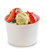 OSQ ROUND BOWL 300 WHITE