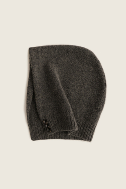 Капюшон с пуговицами 26.NP.4.HAT.09.10, серый