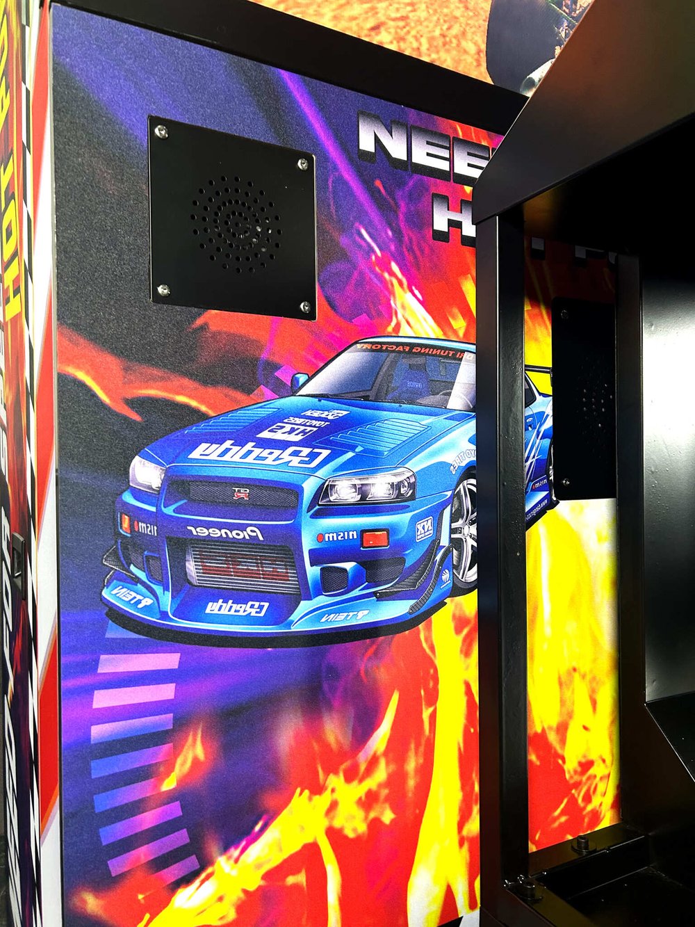 Игровой автомат гонки, с рулём "Need For Racing"